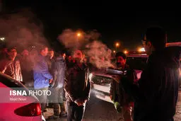 وداع مردم اراک با پیکر کوهنوردان جان باخته‌ بهمن اشترانکوه لرستان