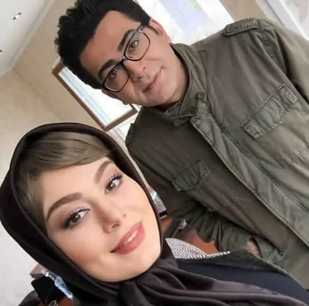 عکس دو نفره و معنادار سحر قریشی و فرزاد حسنی
