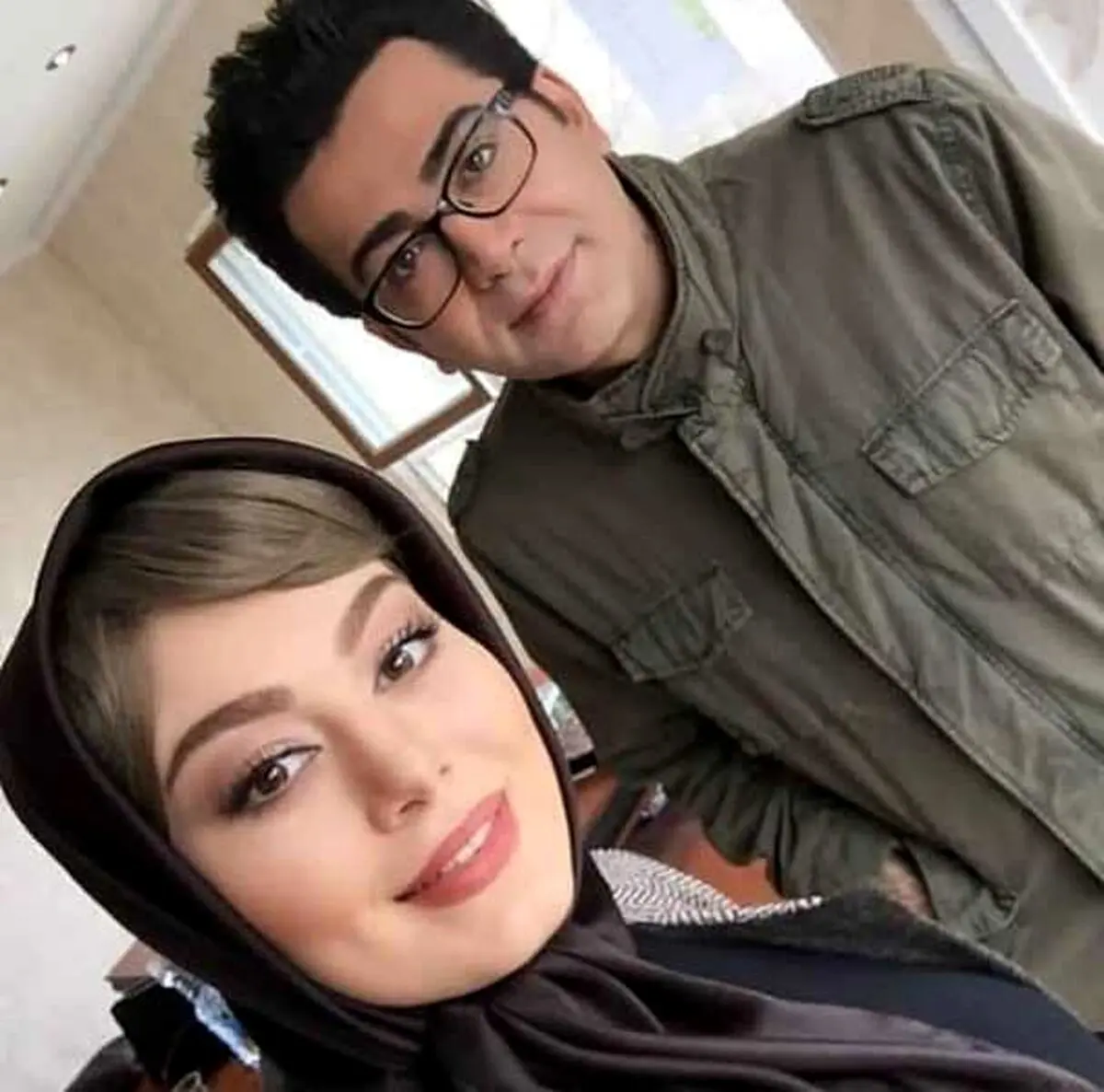 عکس دو نفره و معنادار سحر قریشی و فرزاد حسنی