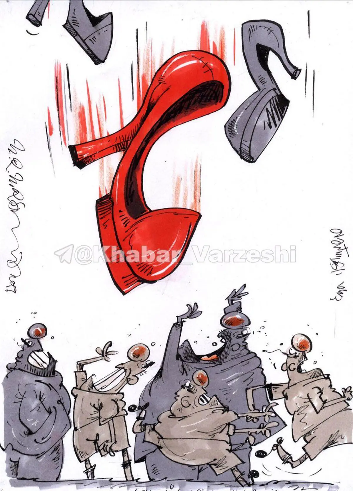 فیفا شوخی ندارد؛ بانوان باید باشند...!