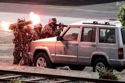 تجهیزاتی که در نمایشگاه نظامی امارات به نمایش در آمد/تصاویر