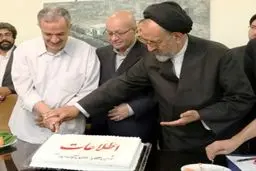 کیکی که سیدمحمود دعایی و احمد مسجدجامعی با هم بریدند!