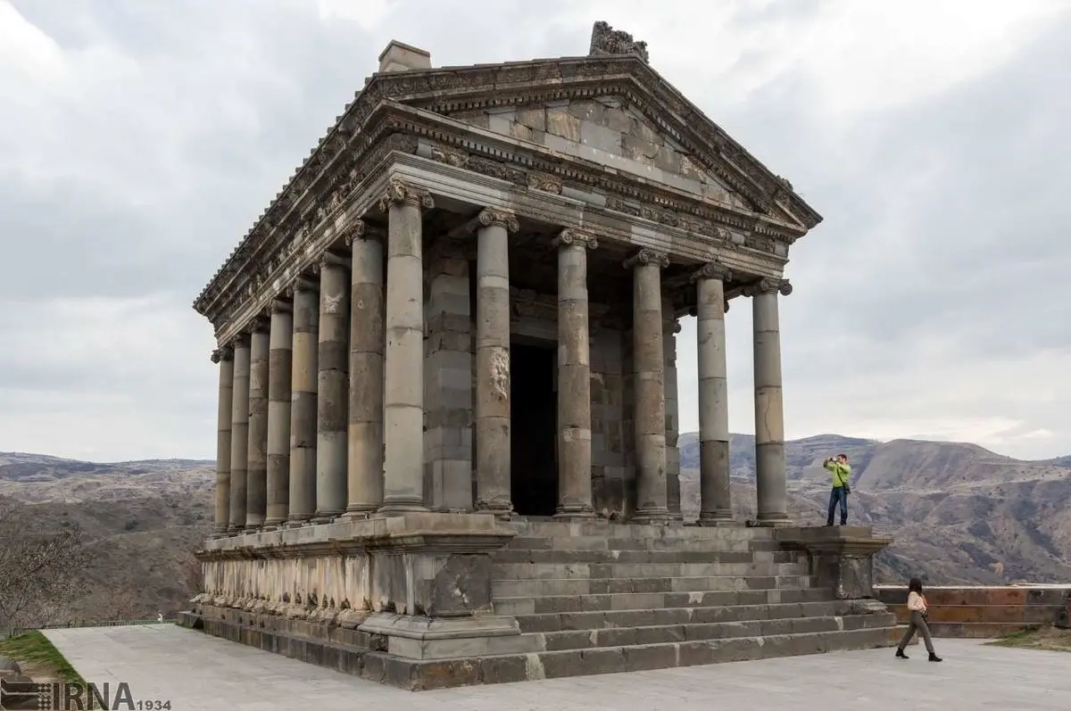 تصاویری از معبدی در ارمنستان که به دستور پادشاه اشکانی ساخته شد