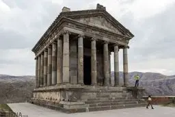 تصاویری از معبدی در ارمنستان که به دستور پادشاه اشکانی ساخته شد