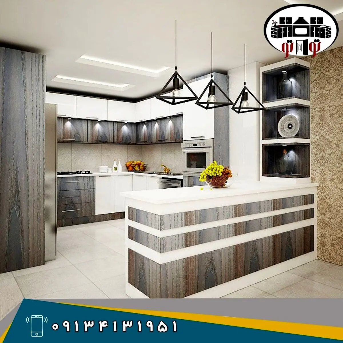 طراحی کابینت آشپزخانه در بهترین کابینت سازی ها