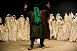 تصاویر/ نمایش مذهبی «مرثیه عشق»