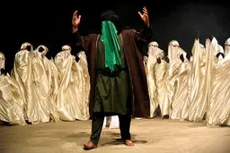 تصاویر/ نمایش مذهبی «مرثیه عشق»