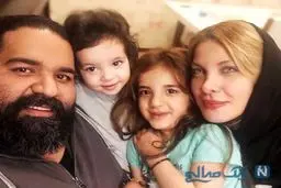 اینستاگرام: رضا صادقی و خانواده اش