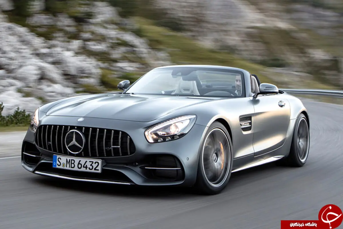 ماشین باز‌ها ببینند/ تصاویری از مرسدس بنز AMG GT C رودستر