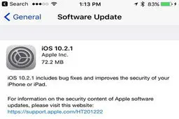 مشکلات زیاد iOS 10.2.1 برای کاربران