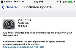 مشکلات زیاد iOS 10.2.1 برای کاربران