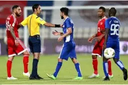 درگیری دژاگه در لیگ قطر/عکس