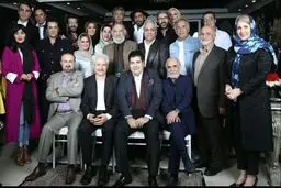 داریوش ارجمند، فاطمه گودرزی، سالار عقیلی و ... درمراسم جشن تولد مهران مدیری/عکس