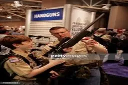 فرهنگ استفاده از اسلحه در آمریکا/تصاویر