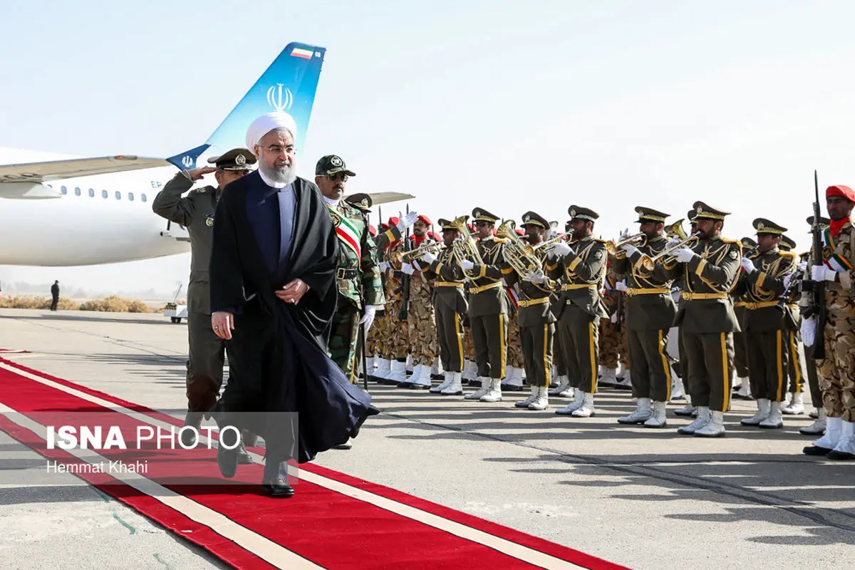 تصاویری از حواشی سفر رییس‌جمهور به سیستان و بلوچستان