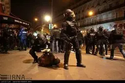 سرکوب معترضان در فرانسه/ تصاویر