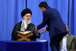 محفل انس با قرآن کریم با حضور مقام معظم رهبری/ تصاویر