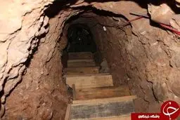 کشف یک تونل مجهز برای انتقال مواد مخدر/ تصاویر