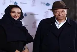 «گلاره عباسی»در کنار بزرگ آقای سینمای ایران/ عکس