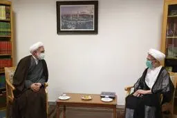  دیدار رئیس قوه قضائیه با مراجع