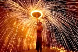 باورنکردنی؛ تهران در شب چهارشنبه‌سوری از آسمان