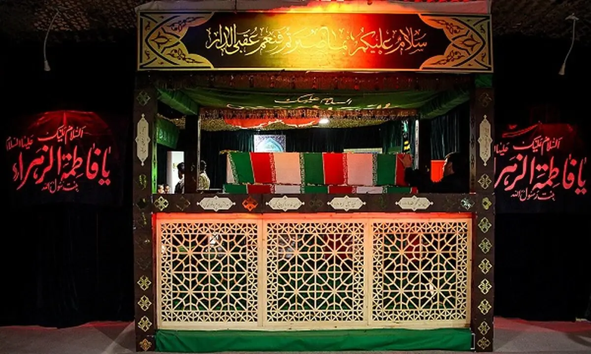 ورود پیکر ۵ شهید حمله رژیم صهیونیستی به معراج‌الشهدای تهران