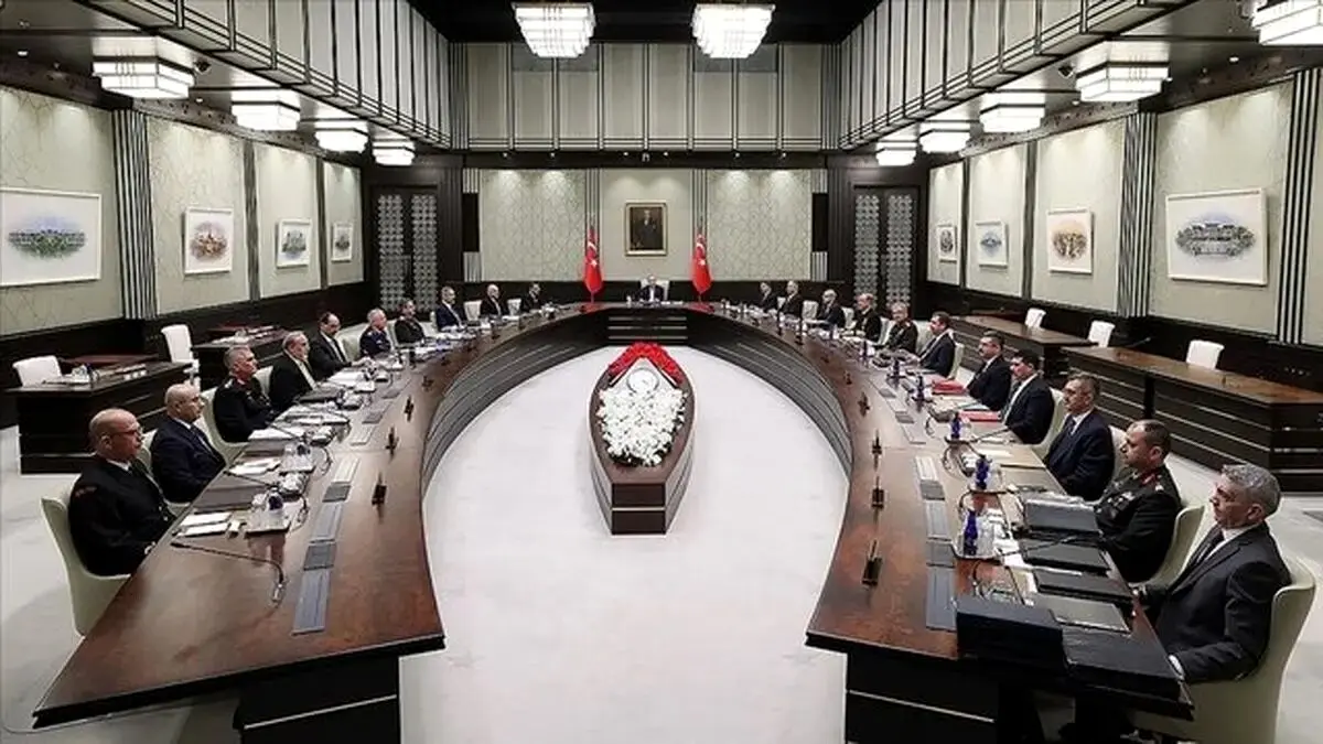 جلسه شورای امنیت ملی ترکیه درباره ایران به ریاست اردوغان