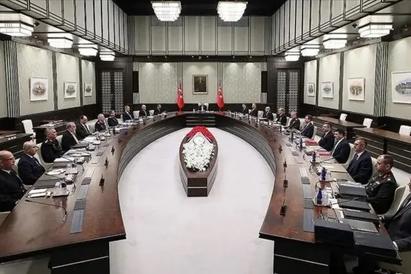جلسه شورای امنیت ملی ترکیه درباره ایران به ریاست اردوغان